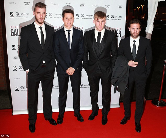 ¿Cuánto mide Luke Shaw? - Altura - Real height 1415145092009_wps_220_left_to_right_David_De_Ge