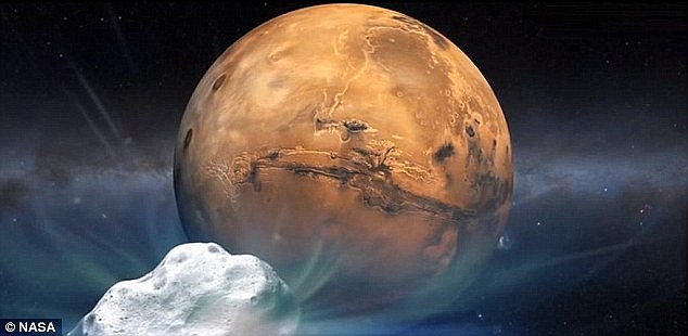 Has Comet Sliding Spring changed Mars' atmosphere forever? 'Meteoric smoke' from flyby may have altered Martian chemistry 2392684A00000578-2852946-image-2_1417175671481