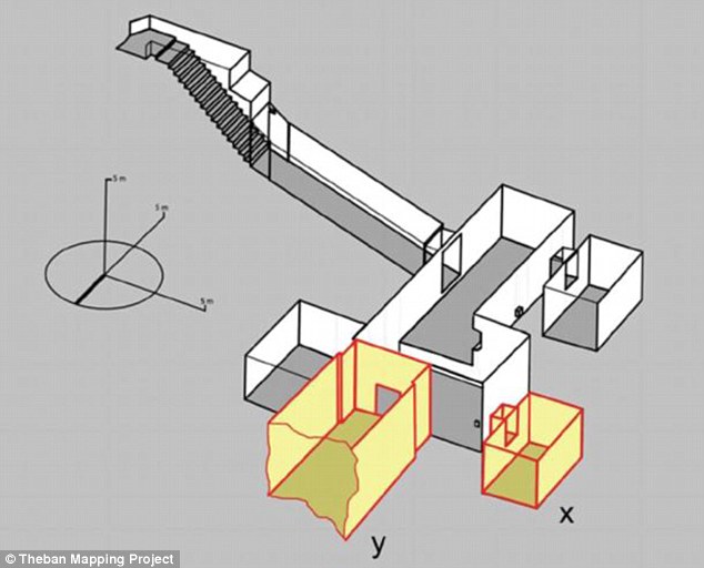 Excitement Mounts as New Infrared Scan in Tomb of Tutankhamun Suggests Hidden Chamber 2E34796000000578-3308292-image-a-3_1446909614088