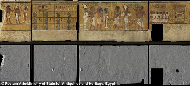 Excitement Mounts as New Infrared Scan in Tomb of Tutankhamun Suggests Hidden Chamber 2E34796D00000578-3308292-image-a-10_1446908766582