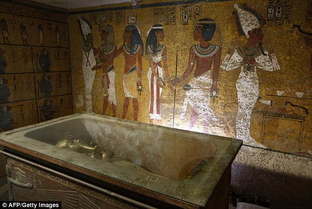 Excitement Mounts as New Infrared Scan in Tomb of Tutankhamun Suggests Hidden Chamber 2E3479A900000578-3308292-image-a-17_1446908846628