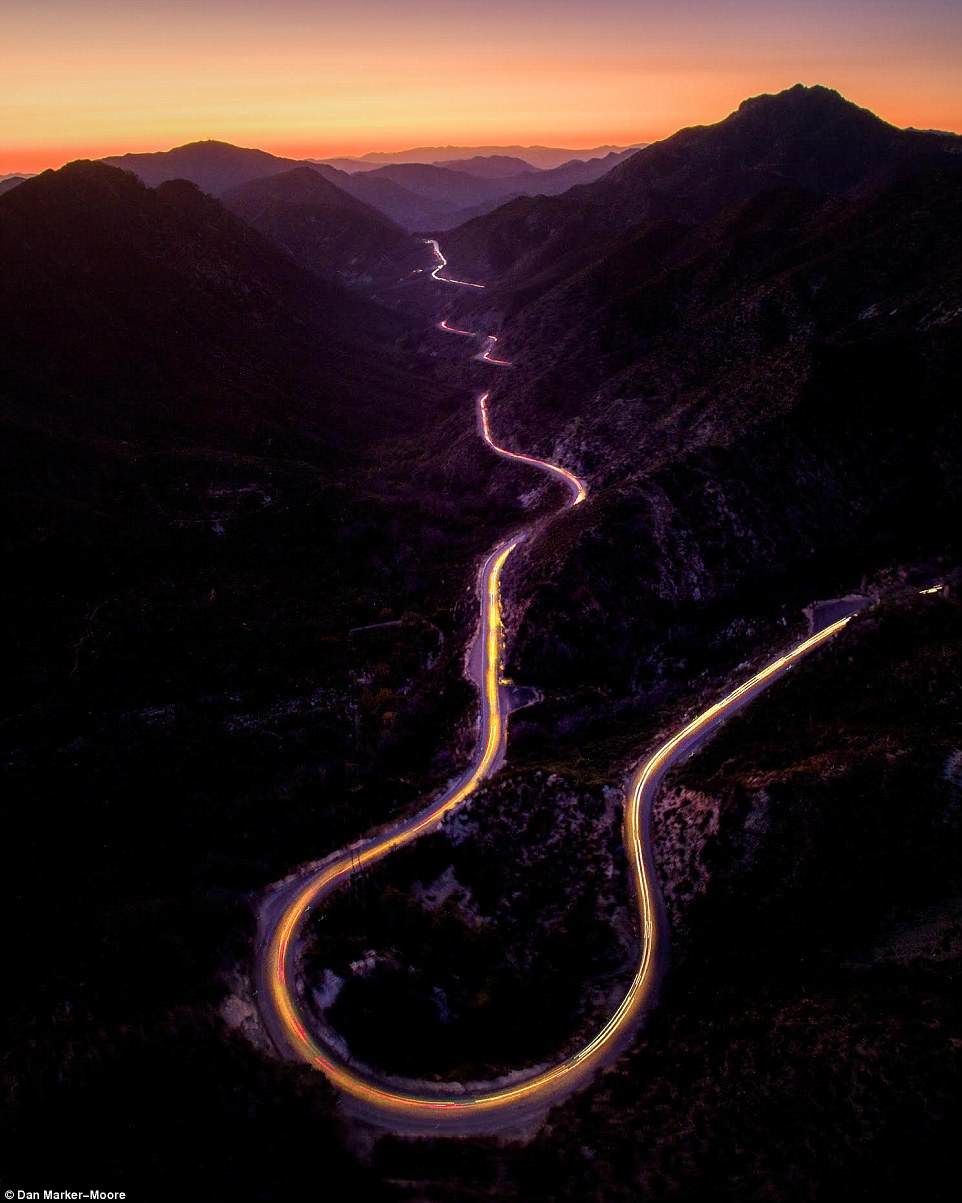 Những khoảnh khắc ngoạn mục trên Instagram 2F07612D00000578-3344741-A_sunset_over_the_San_Gabriel_Mountains_in_California_was_perfec-a-9_1449162745389