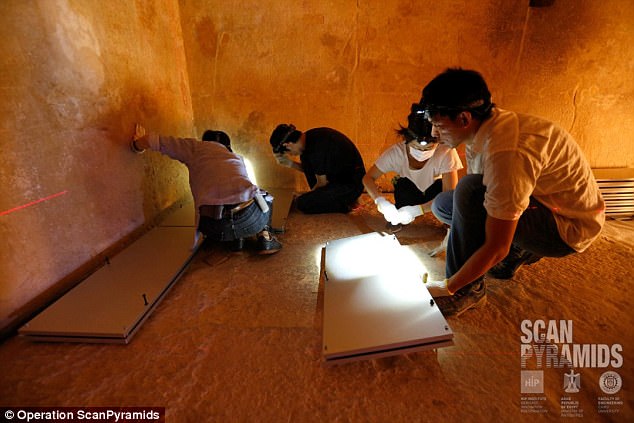 Great Pyramid's secret rooms revealed.... 3973B99E00000578-3839645-image-a-5_1476695968611