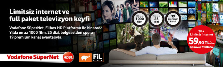 Limitsiz internet ve Full paket televizyon keyfi! MWAn1M