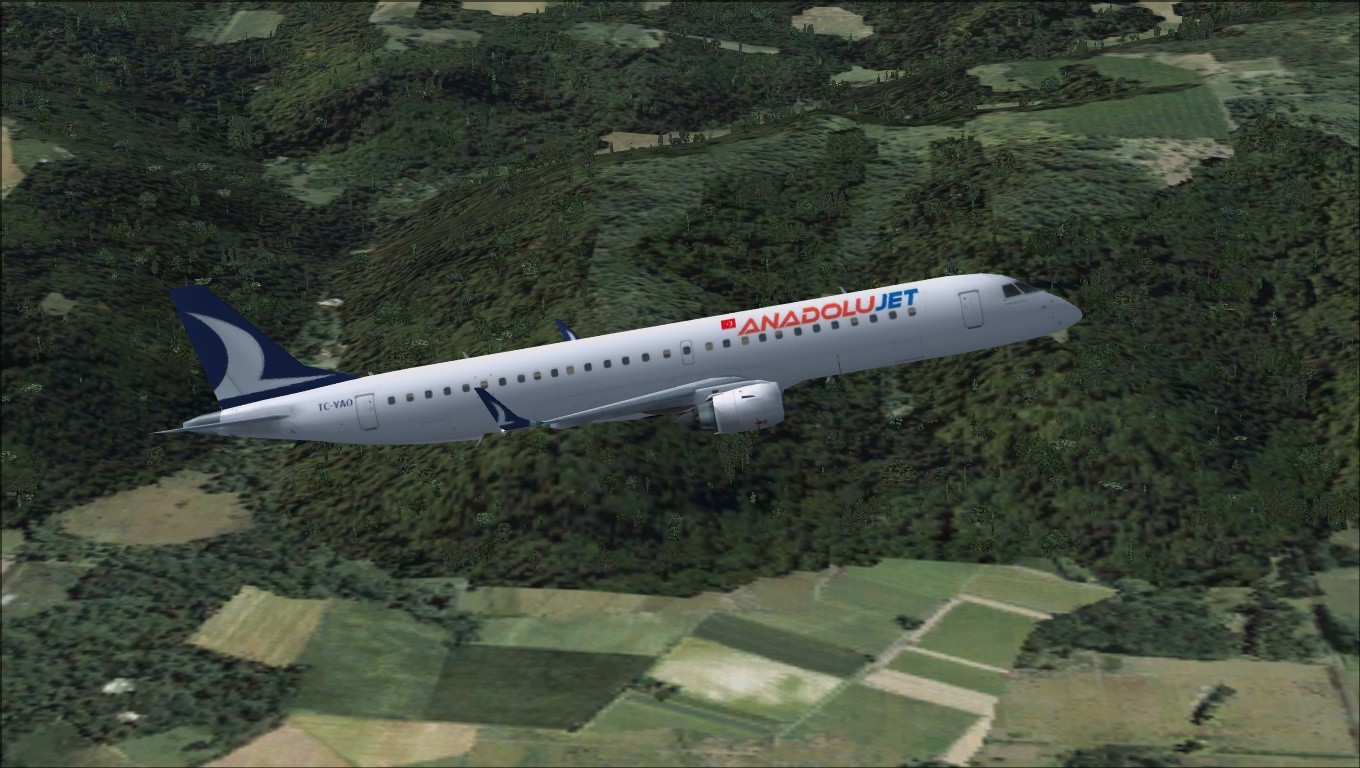 ANADOLU JET  EMBRAER 195  FSX  FULL UÇAK ZM2zYg