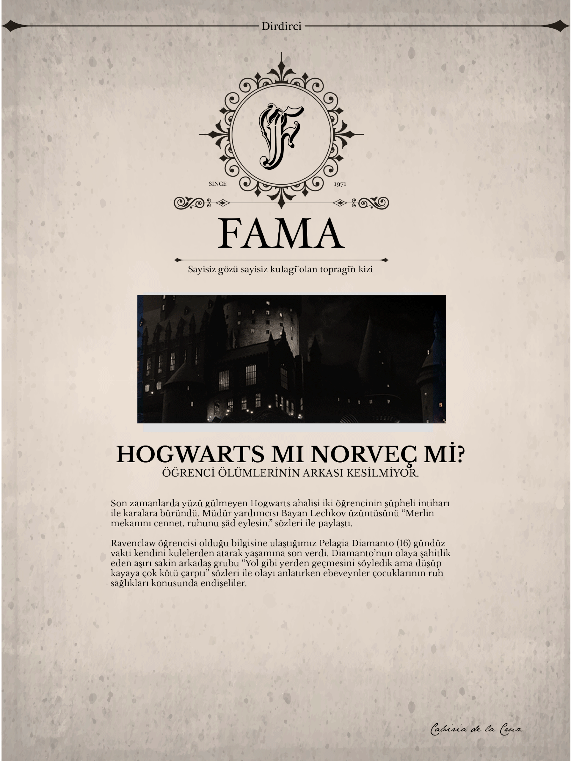 6# Hogwarts mı Norveç mi? R3L7Dm