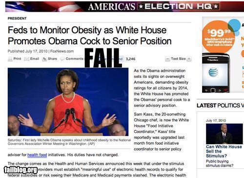 Headline fails OBAMA-MEMBER