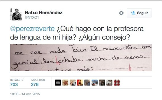 La contundente respuesta de Pérez-Reverte a este tuit O-PEREZ-REVERTE-570