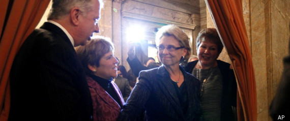 'Washington Gay Marriage Bill Signed Into Law By Governor Chris Gregoire' (video) R-CHRIS-GREGOIRE-large570