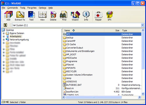 WinRAR 5.50 Full + x64 x86 skins Foreman_11802139_2638_winrar_foldertreeview