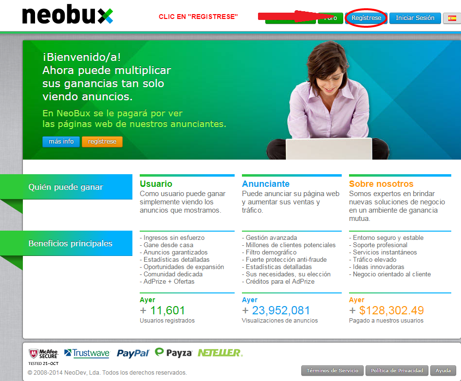 Neobux con prueba de pago DiCu1G7