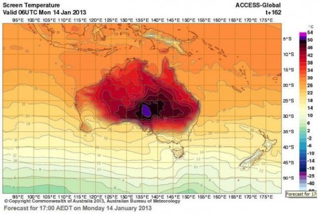 Климатолози: Чудовищнта жега в Австралия 407313