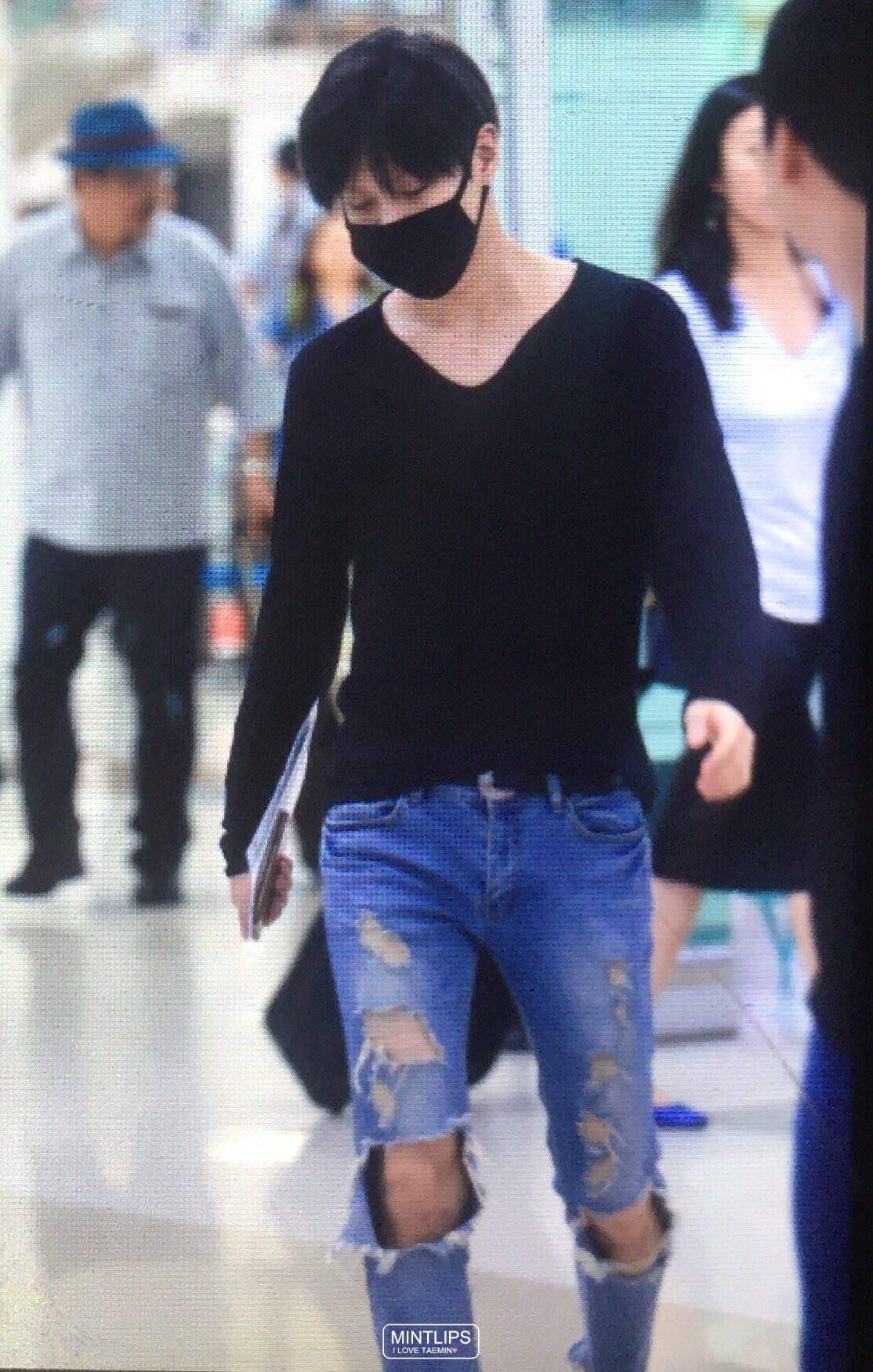 [IMG/160702] Taemin @ Aeropuerto Gimpo desde Japón 1Xz6SXum