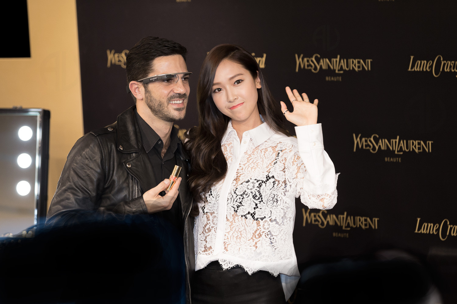 [150128] Jessica — Evento de YSL X Google Glass H6WPhc8f