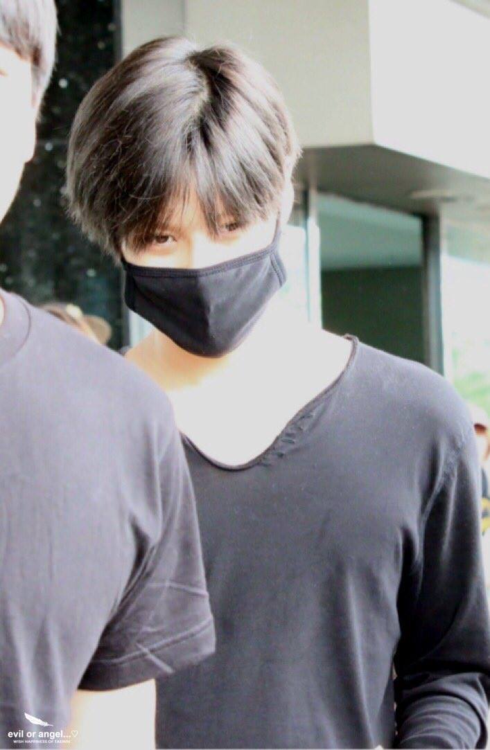 [IMG/160702] Taemin @ Aeropuerto Gimpo desde Japón J7RtRJwO