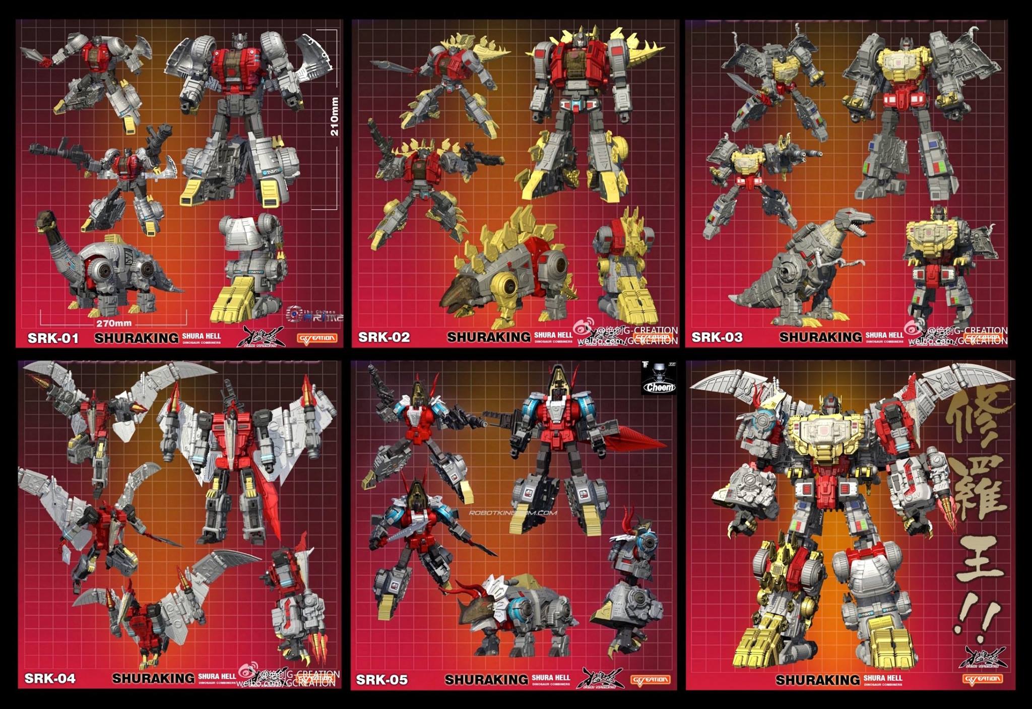 [GCreation] Produit Tiers - Jouet ShuraKing - aka Combiner Dinobots - Page 4 OXwCZJ0j