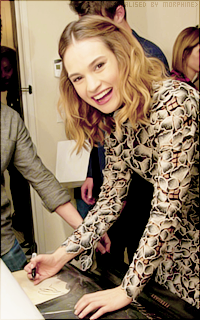 Lily James P7XvPTF3