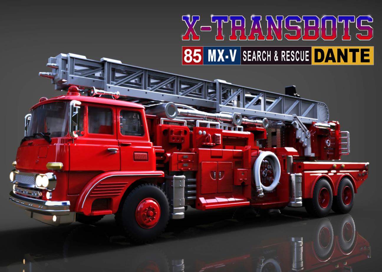 [X-Transbots] Produit Tiers - MX-5 Dante (aka Inferno) + MX-6 Da Vinci (aka Grapple/Grappin) + MX-35 Caravaggio (aka Hauler/Transporto) + MX-7 Tirador (aka Artfire/Pare-feu) RRSkSPiD