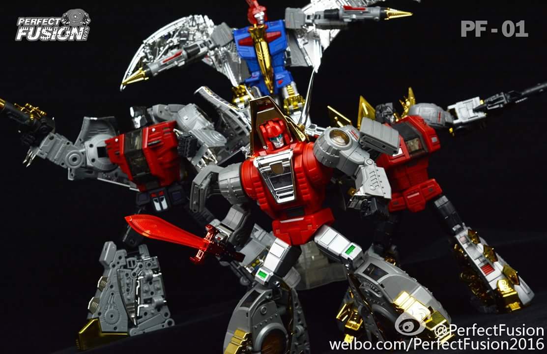 bullsfire - Produit Tiers de Dinobots ― [Bullsfire] - Air Strike - aka Swoop/Assaillo ― [PerfectFusion] - PF-01 Cesium - aka Slag/Scories SBdPe0KJ