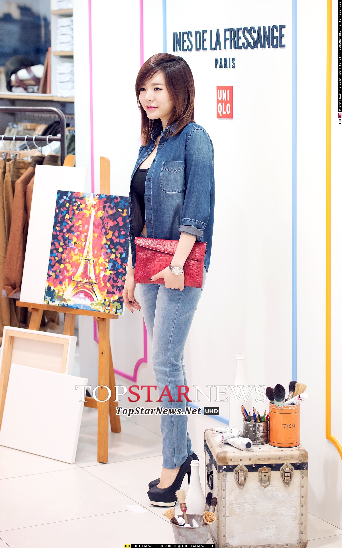 [140903] Sunny Asiste — "Evento de Lanzamiento Otoño/Invierno de Ines de la Fressange Collaboration" de UNIQLO UdDAOkP4