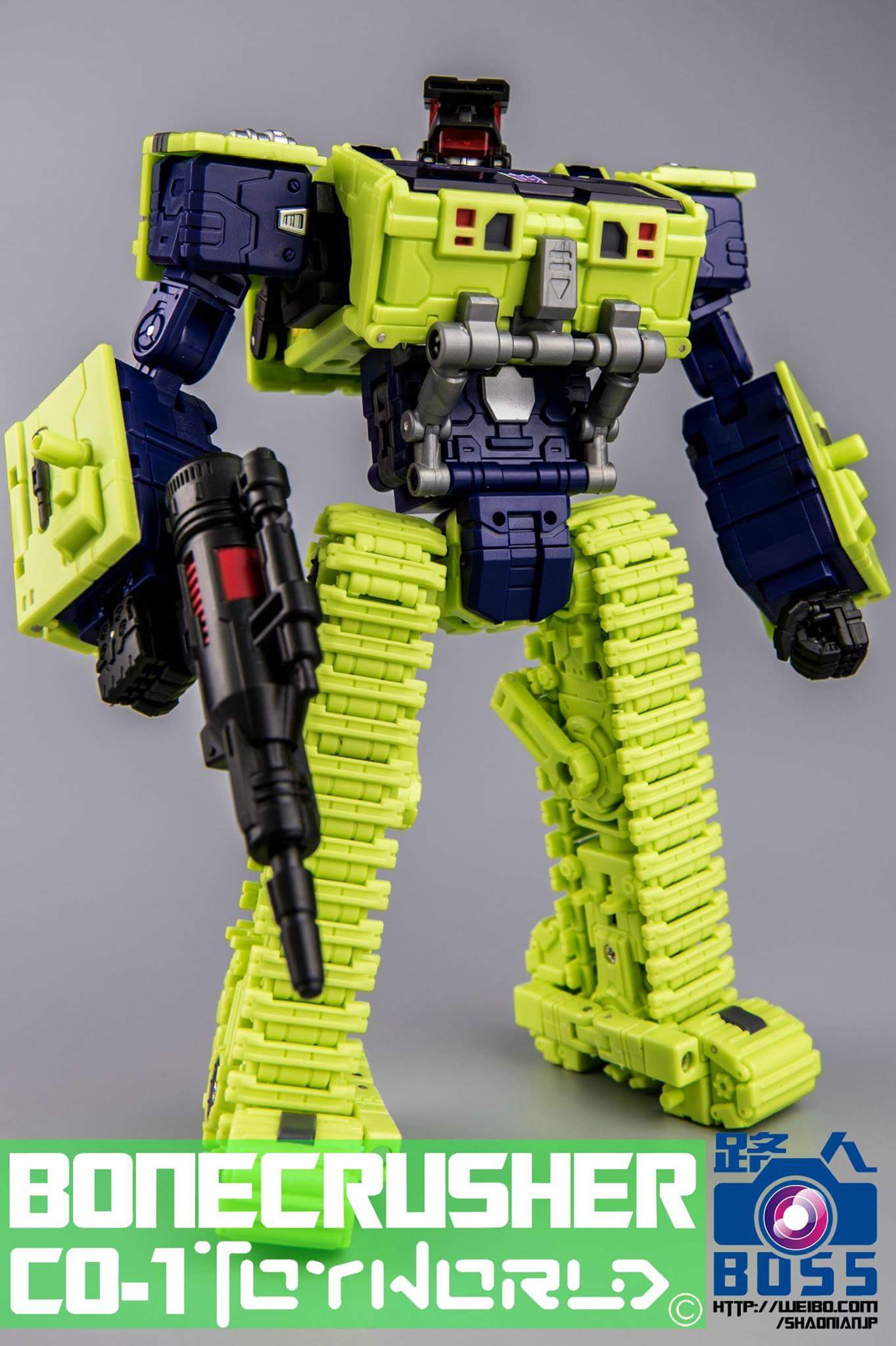 [Toyworld] Produit Tiers - Jouet TW-C Constructor aka Devastator/Dévastateur (Version vert G1 et jaune G2) - Page 3 VduZnLR9