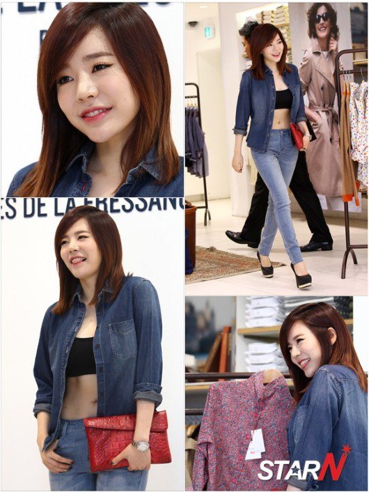 [140903] Sunny Asiste — "Evento de Lanzamiento Otoño/Invierno de Ines de la Fressange Collaboration" de UNIQLO Wu3zfP9C