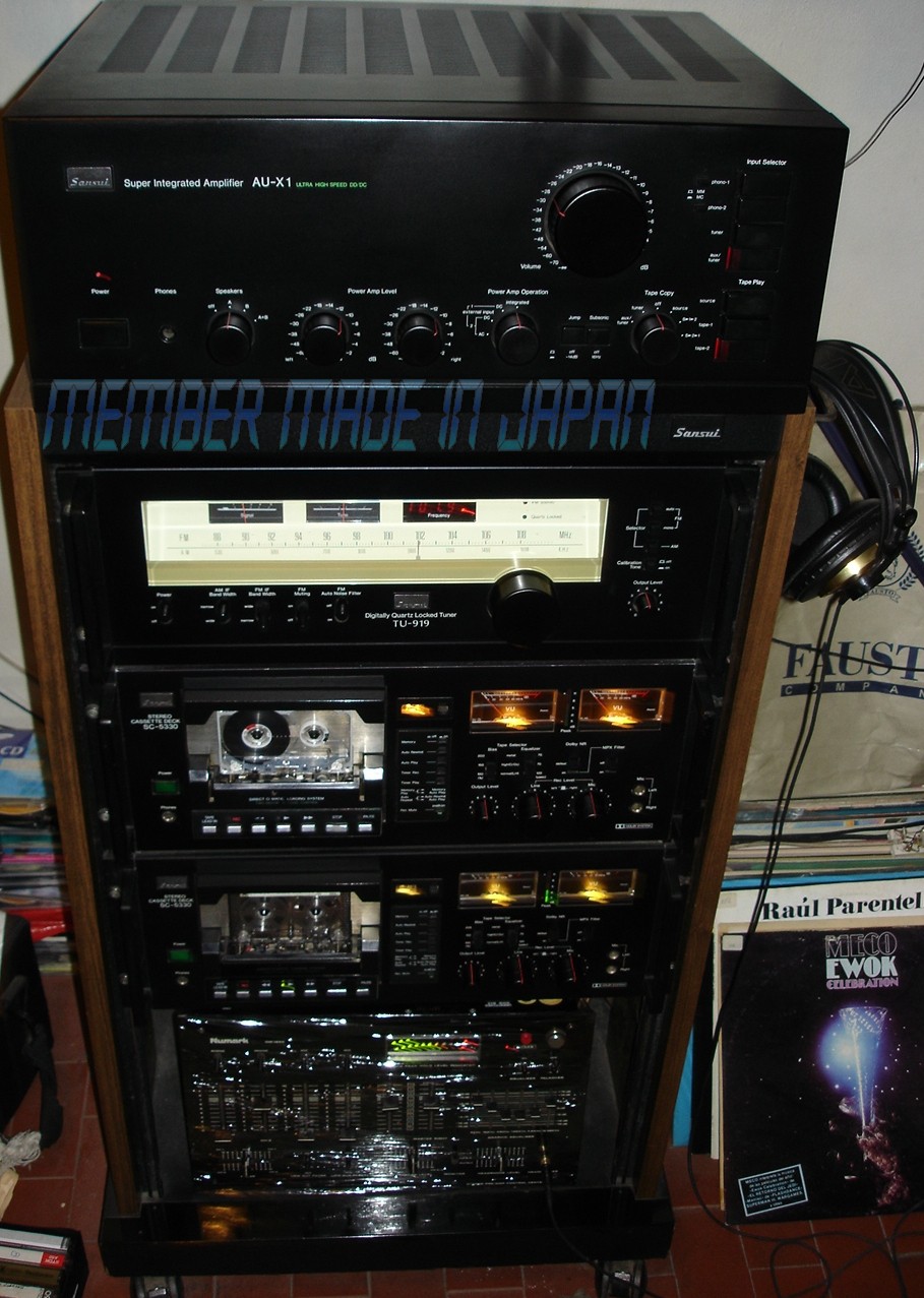 RACK SANSUI GX 5 Completo AajJZHmN