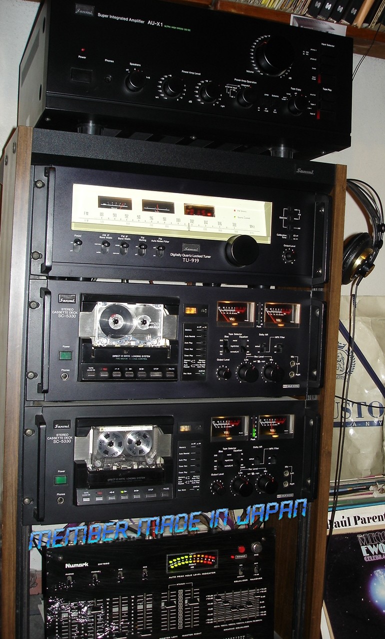 RACK SANSUI GX 5 Completo AamOz1VV