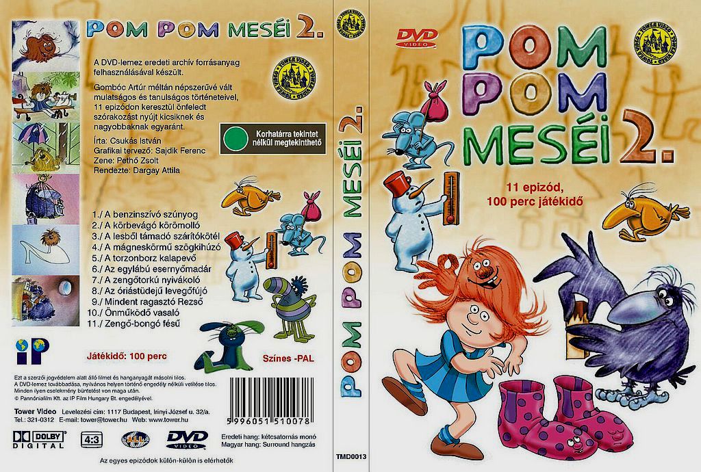 Pom Pom meséi 2 DVDR.1980|rajzfilm Accg8BNh