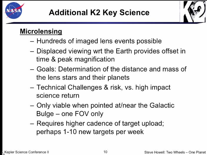 Second Kepler Science Conference  Nov. 4-8 AdlA1COv