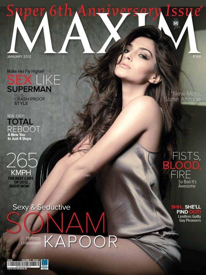 Sonam Kapoor in Maxim India Magazine AdyS08vr
