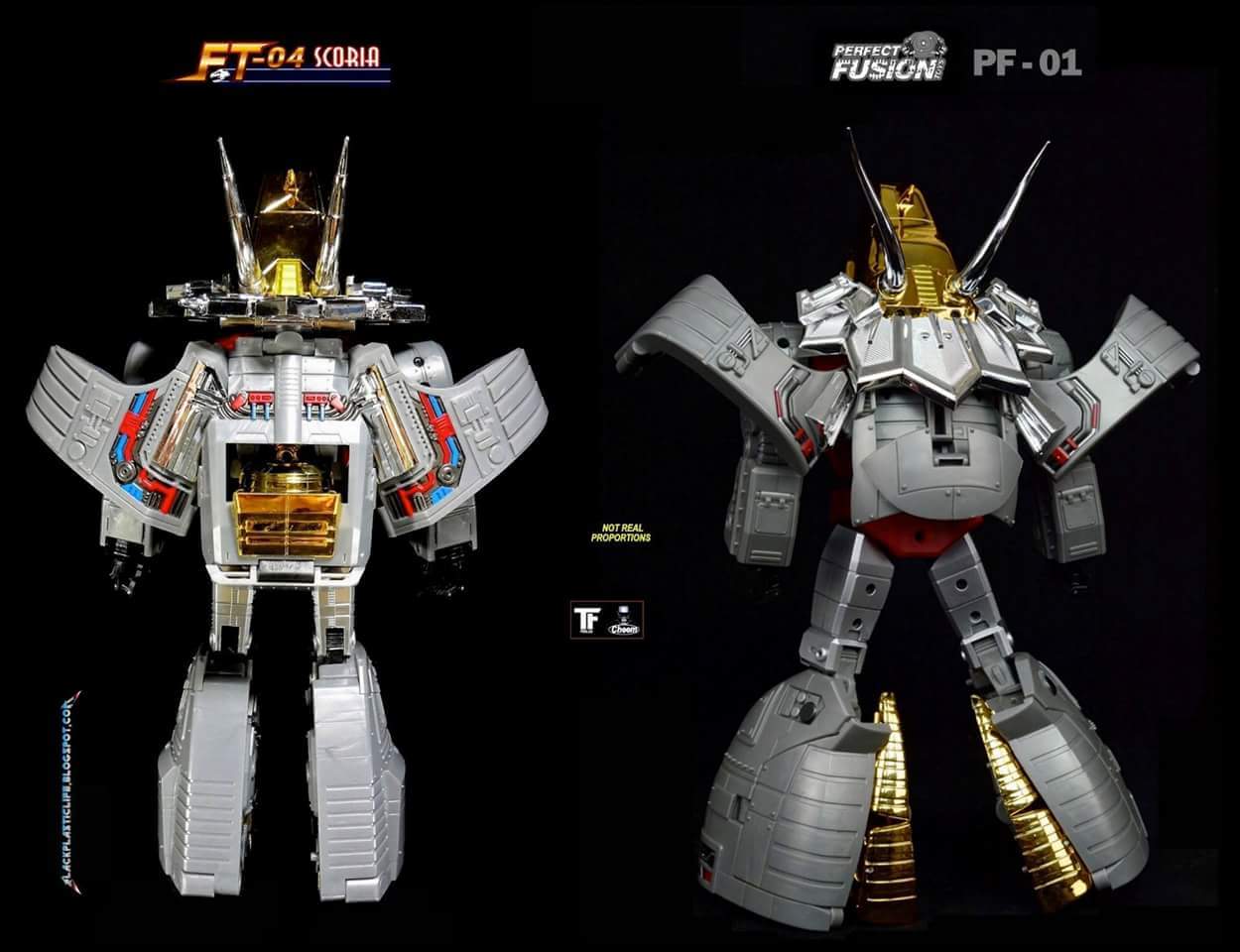 Produit Tiers de Dinobots ― [Bullsfire] - Air Strike - aka Swoop/Assaillo ― [PerfectFusion] - PF-01 Cesium - aka Slag/Scories KAucjTGM