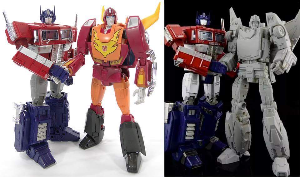 [DX9toys] Produit Tiers - Jouet D-06 Carry aka Rodimus et D-06T Terror aka Black Rodimus PRNrRMrR