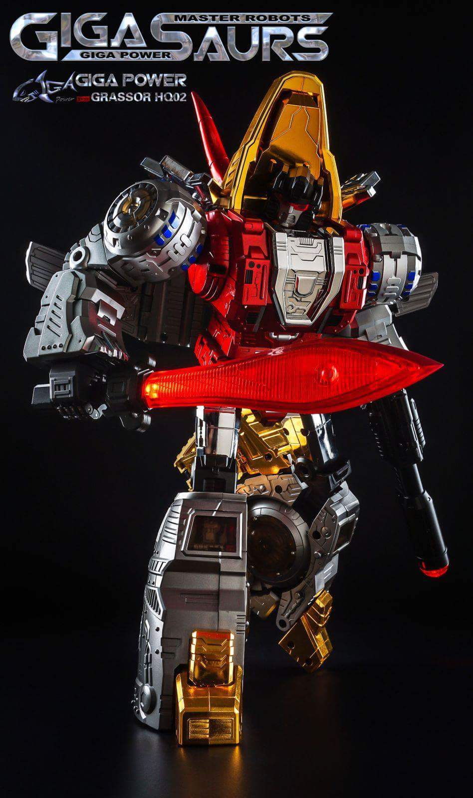 [GigaPower] Produit Tiers - Jouets HQ-01 Superator + HQ-02 Grassor + HQ-03 Guttur + HQ-04 Graviter + HQ-05 Gaudenter - aka Dinobots - Page 4 XeR0SVpL