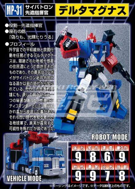 [Masterpiece Takara Tomy] MP-31 DELTA MAGNUS - Sortie Aout 2016 Z45F5fXo