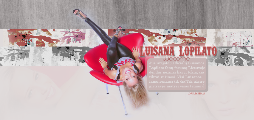 Luisana Loreley Lopilato Lithuania - Portal GGXlG