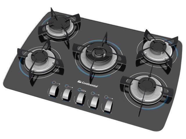 SEM PALAVRAS PRA ESSE UPPER! Cooktop-a-gas-5-bocas-continental-cit75740bdacendimento-superautomatico-011194429