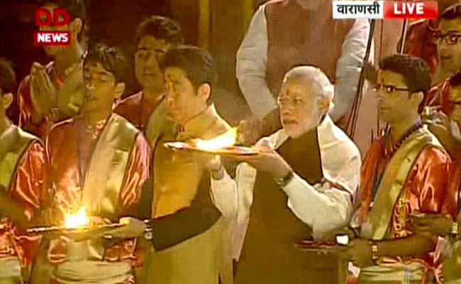 When Shinzo Abe looked all dazed Modi-and-abe-varanasi_650x400_71449923871