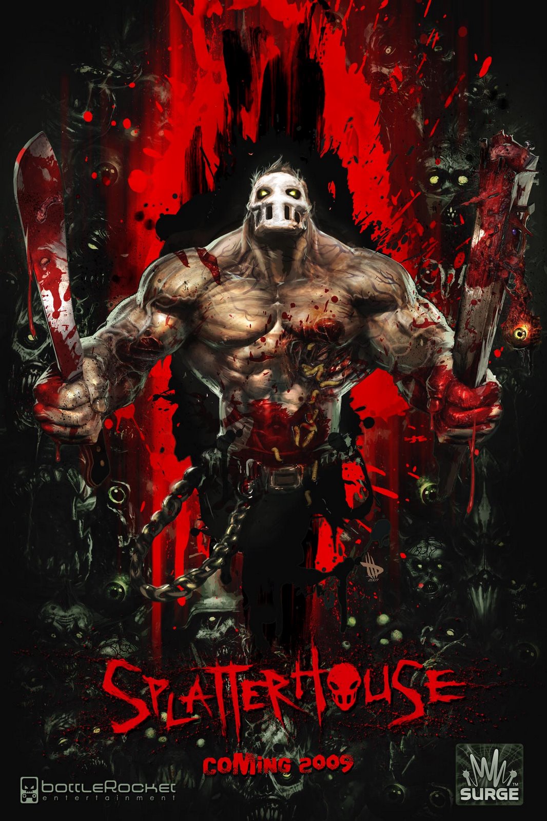 Programa 3x42 (16-07-2010) - 'Prince of Persia: Las Arenas Olvidadas' - Página 5 Splatterhouse_nycon_poster_by_dave_wilkins