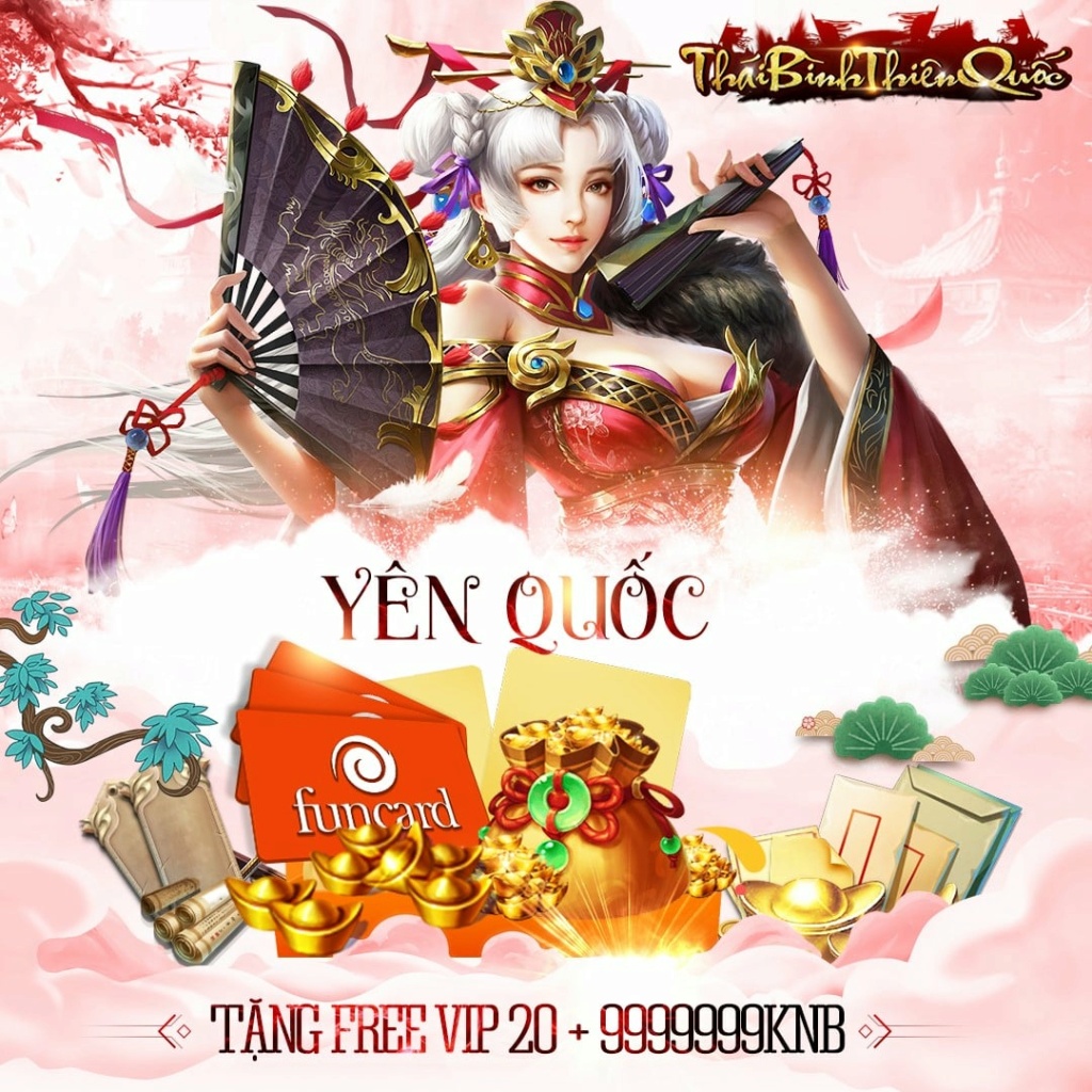 < Thái Bình Thiên Quốc > S3 -14:00 ngày 09/04/2021 FREE VIP20, 9999999 Ngân Lượng 9999999 KNB Khóa 17034210