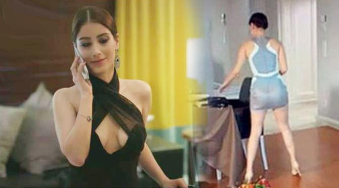 Hazal Kaya, sosyal medyada giydiği elbise hakkında yapılan yorumlara cevap verdi. Hazal-kaya-sli