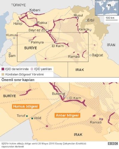 IŞİD'in geçen hafta ele geçirdiği Ramadi'yi geri almak için ilk askeri operasyon başlatıldı Ramadi-custom