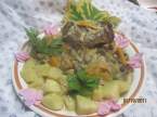 Boeuf boulli, carottes, oignon, champignons et pommes de terre Boeuf_bouilli_carottes_oignon_p_de_terre_oignons_001