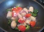 Boudins blancs aux légumes + PHOTOS. Boudins_blancs_aux_legumes_en_sauce_tomate_011