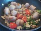 Boudins blancs aux légumes + PHOTOS. Boudins_blancs_aux_legumes_en_sauce_tomate_015