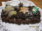 bûche à la crème ganache aux poires .+ photos. Buche_de_noel_a_la_creme_ganache_aux_poires_002