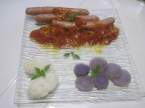 chipolatas  a la sauce tomate au Massalé.photos. Chipolatas_a_la_sauce_tomate_au_massale_006