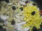 Emincé de filet  et  poulet au riz et légumes.photos. Emince_de_filet_et_poulet_au_riz_et_legumes_008