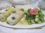 Grosses quenelles de brochet et dés de courgettes en sauce.photos. Grosses_quenelles_de_brochet_aux_des_de_courgettes_001