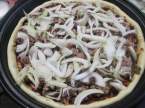 pizza à la viande  hachée et oignon.photos. Pizza_a_la_viande_hachee_et_oignon_009